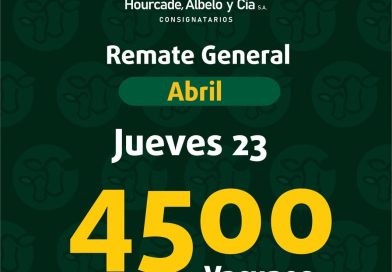 Remate – jueves 23 de abril de 2026