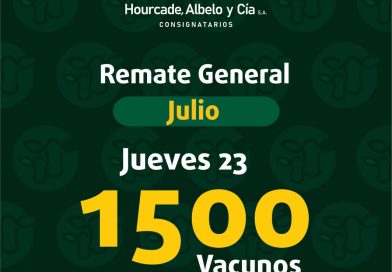 Remate – jueves 23 de julio de 2026